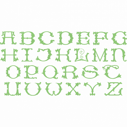 1 Letter Monogram Add On