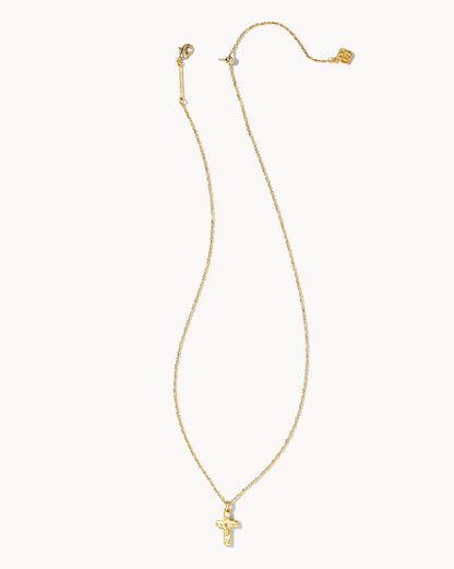 Kendra Scott Cross Pendant Necklace in Gold