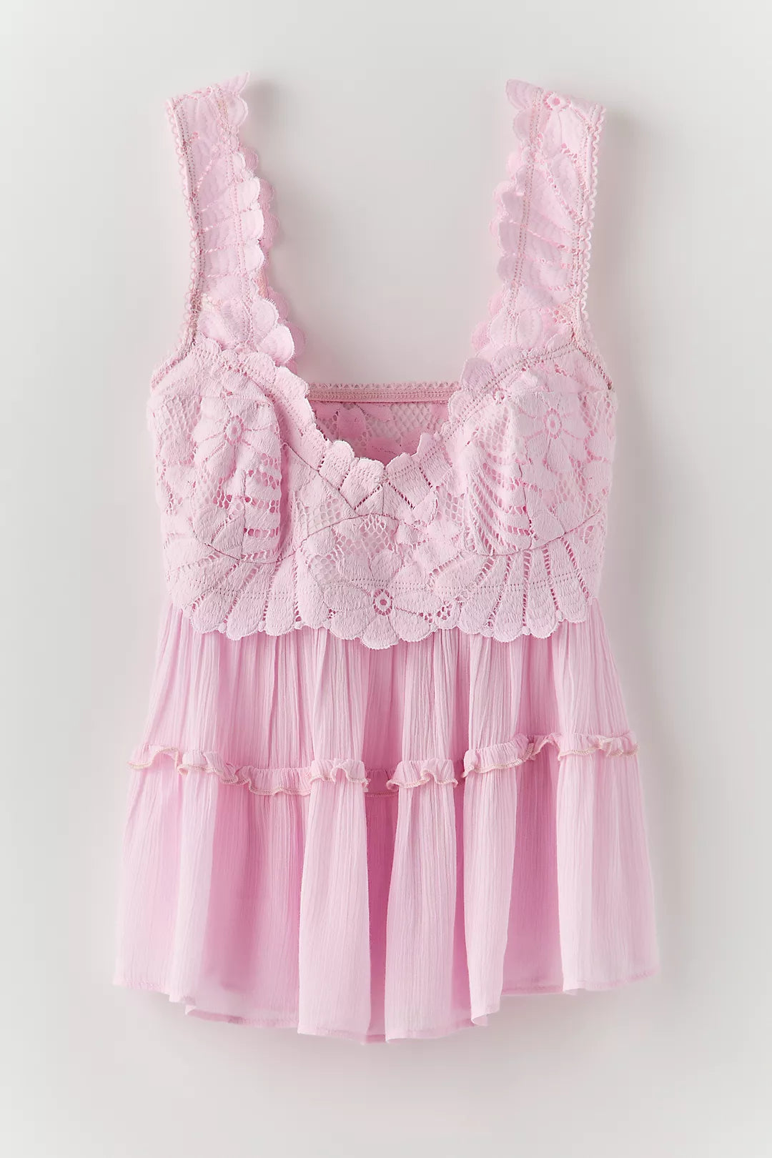 Free People Petal Party Shapeless Cami in Pink Destiny