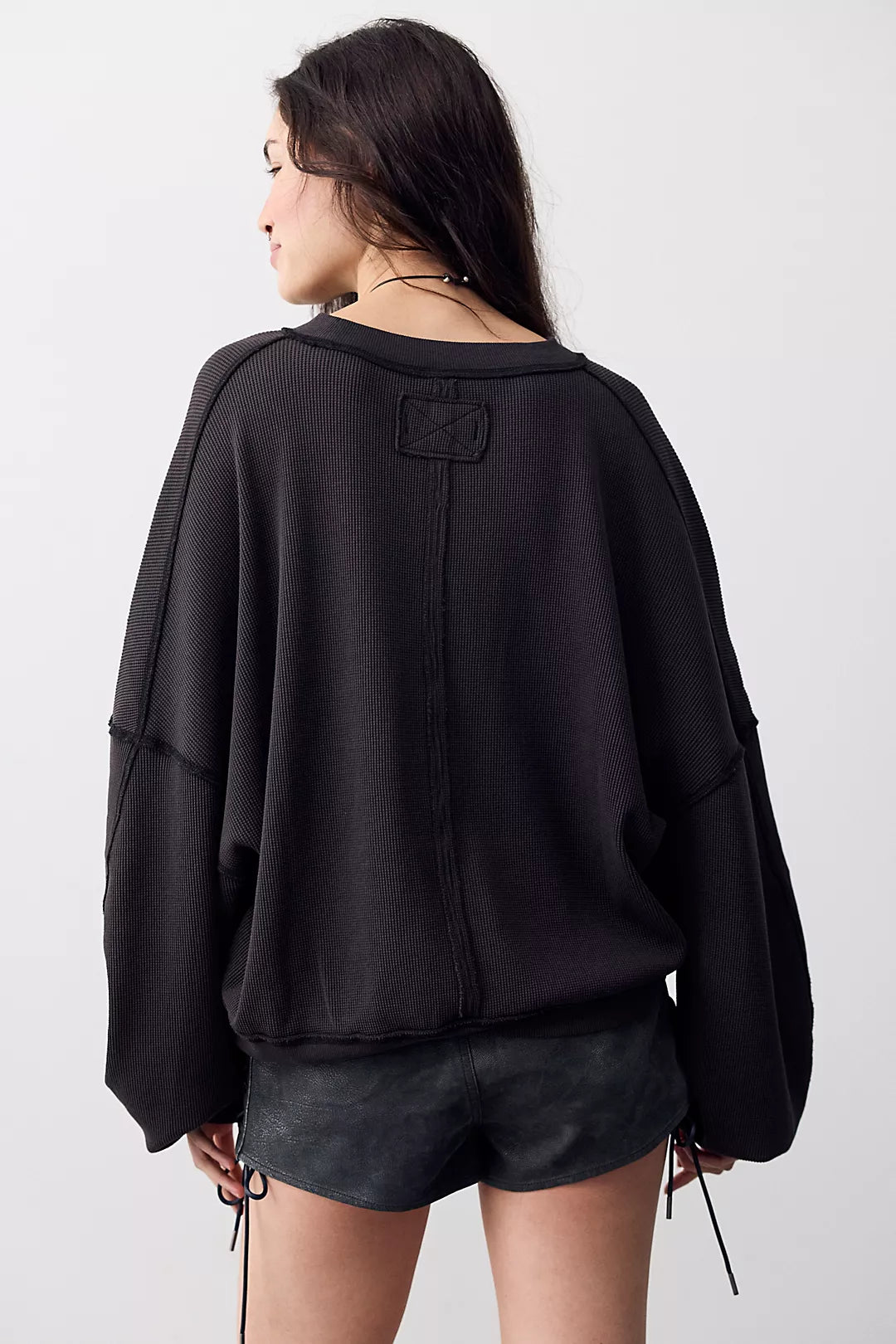 Free People Skyline Tee in Black
