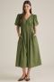 Wild Olive Midi Dress
