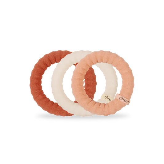 Teleties | For the Love of Nudes Large Nylon Hair Ties