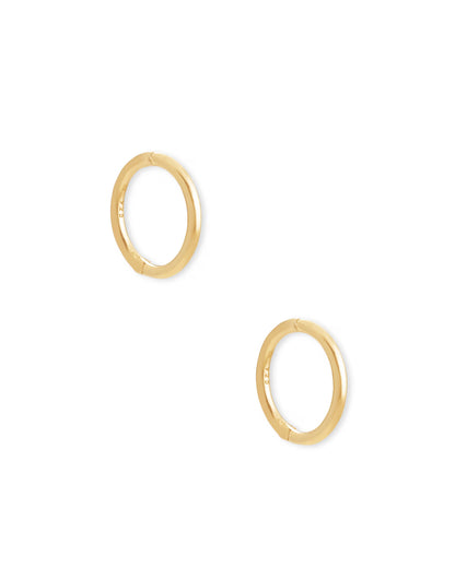 Kendra Scott Keeley 10mm Huggie Earrings in 18k Gold Vermeil