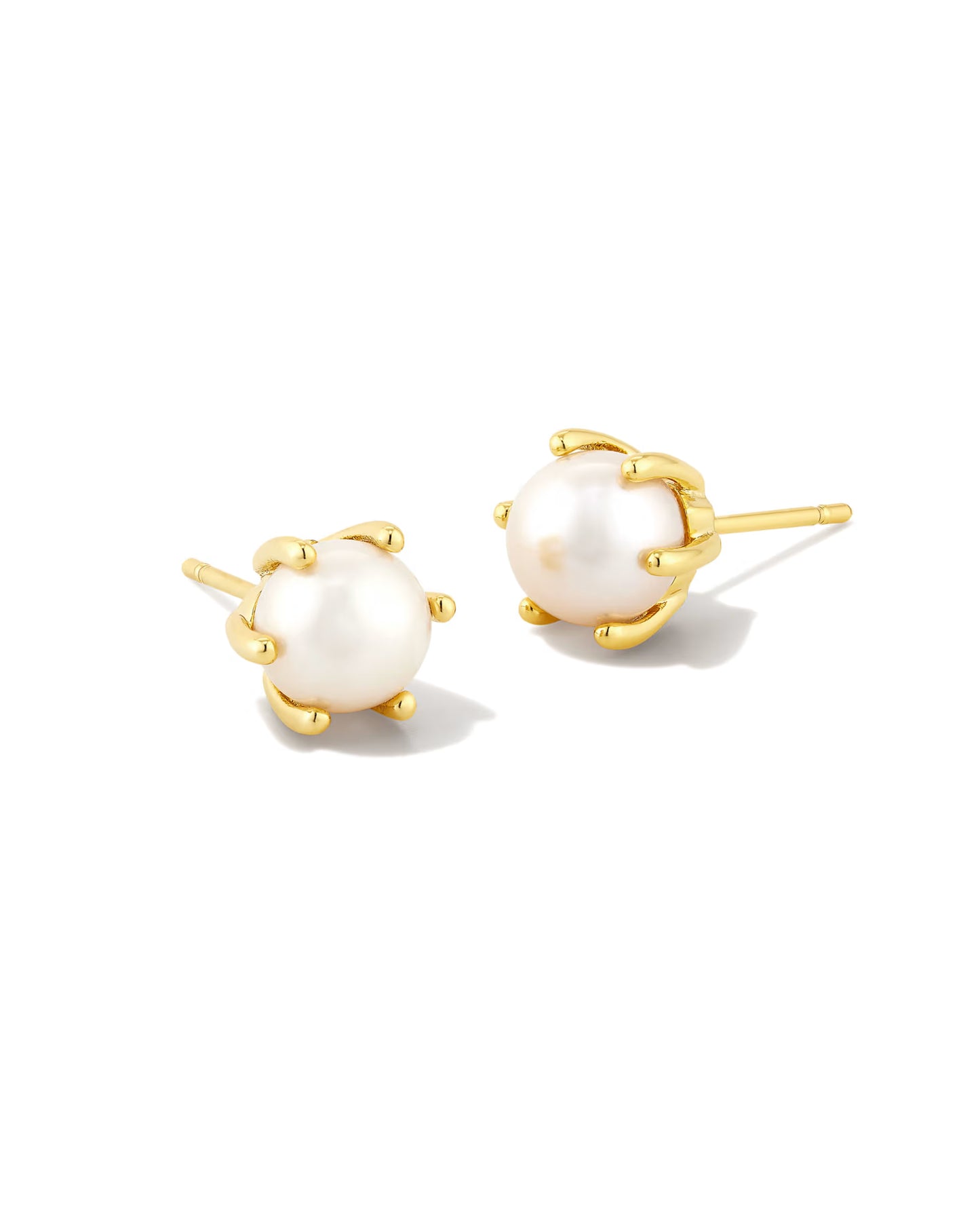 Kendra Scott Ashton Gold Pearl Stud Earrings