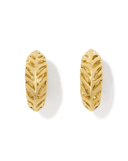 Kendra Scott Tiger Striped Mikki Huggies