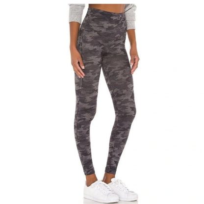 Spanx Look At Me Now Heather Camo Leggings