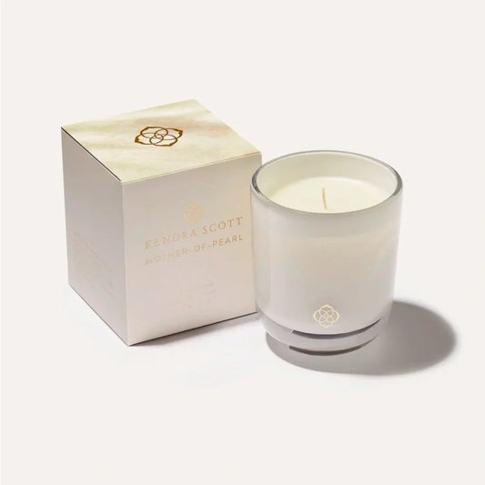 Kendra Scott Mother of Pearl Candle