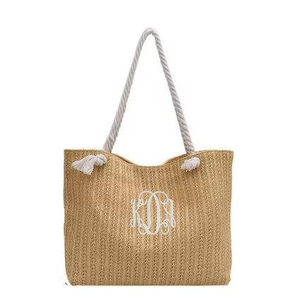 Monogram Beach Bag