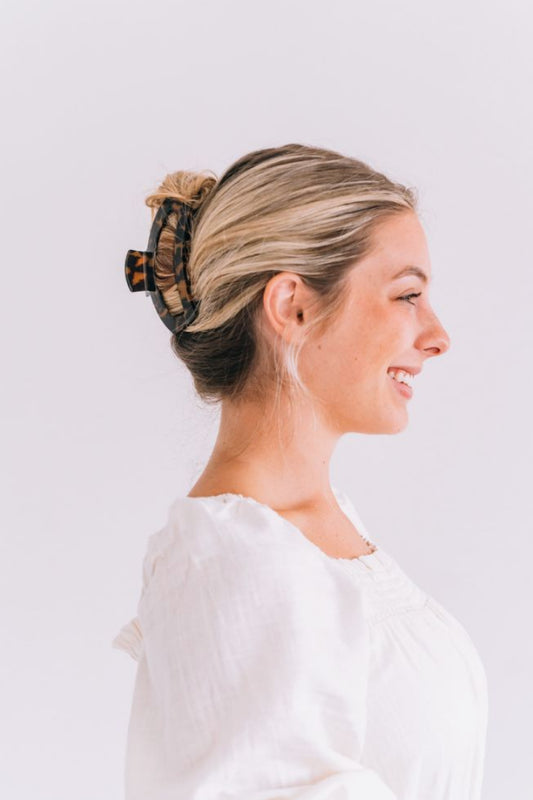 Teleties | Tortoise Open Large Hair Clip