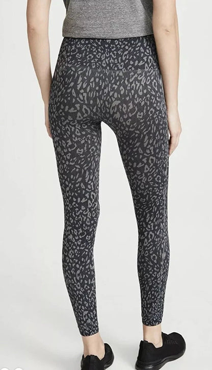 Spanx Look At Me Now Indigo Leopard Leggings