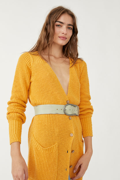 Free People Rosebery Belt in Sage