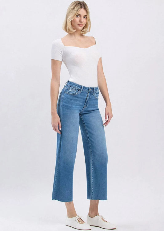 The Aileeah Slim Wide Denim