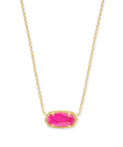 Kendra Scott Elisa Short Pendant Necklace in Azalea Illusion