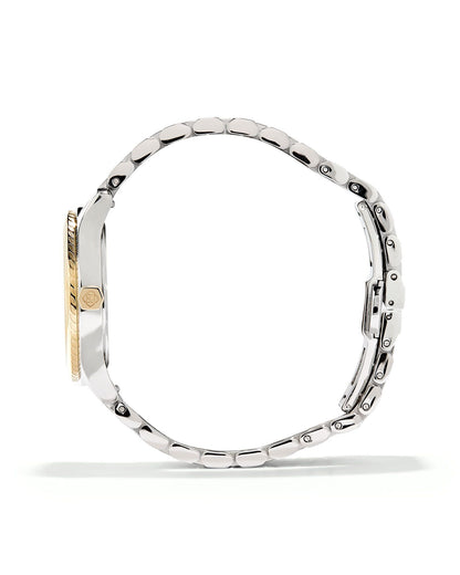 Kendra Scott Alex 35mm Watch in Two Tone Ivory MOP