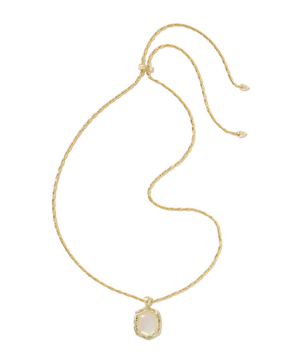 Kendra Scott Tiger Striped Daphne Long Pendant Necklace