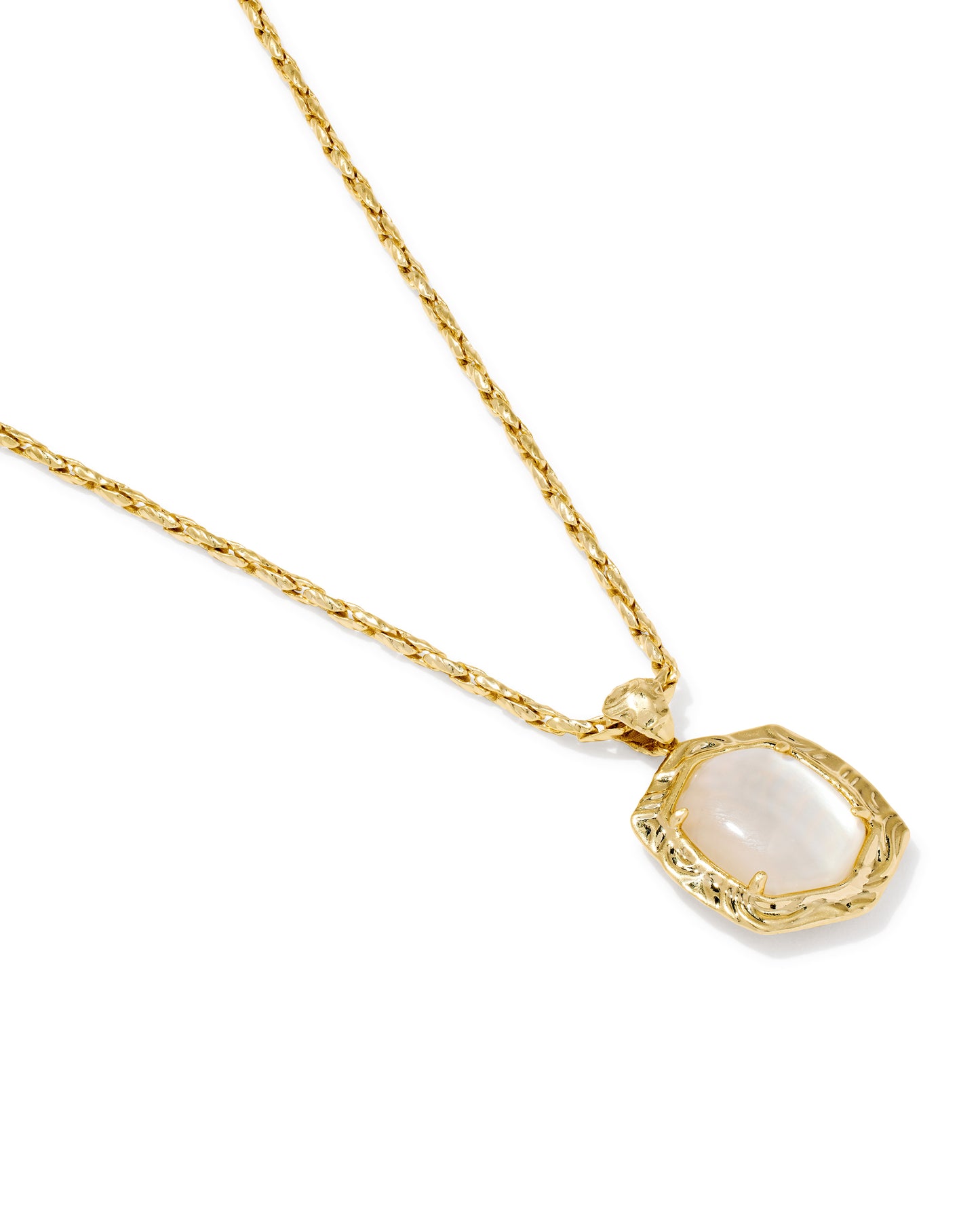 Kendra Scott Tiger Striped Daphne Long Pendant Necklace