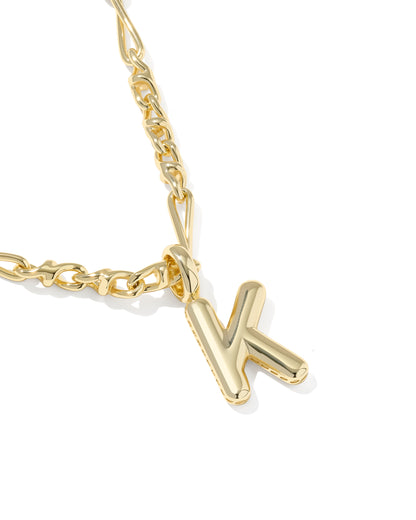Kendra Scott Bubble Letter K Necklace