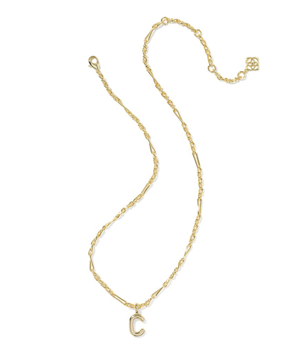 Kendra Scott Bubble Letter C Necklace