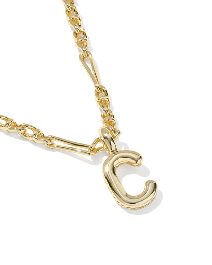 Kendra Scott Bubble Letter C Necklace