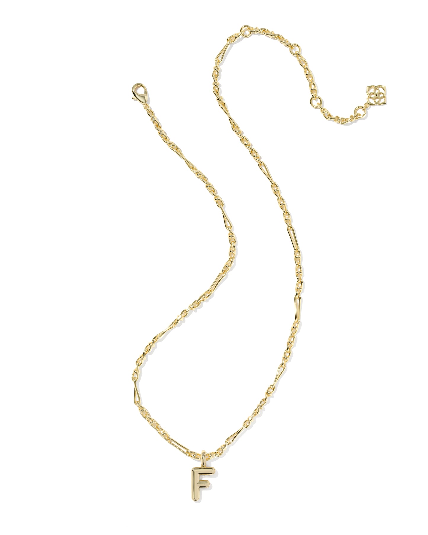 Kendra Scott Bubble Letter F Necklace