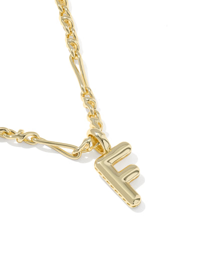 Kendra Scott Bubble Letter F Necklace
