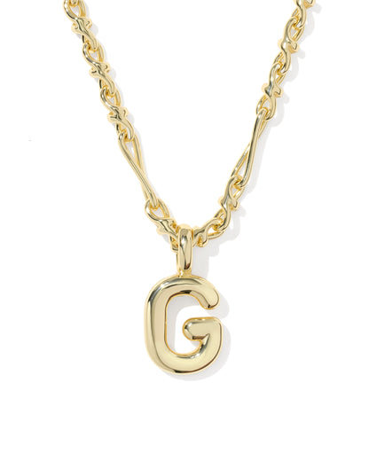 Kendra Scott Bubble Letter G Necklace