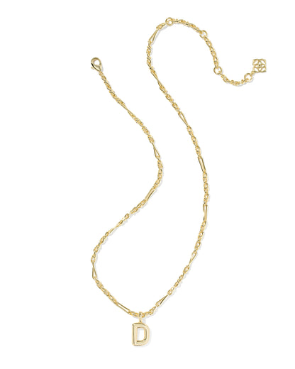 Kendra Scott Bubble Letter D Necklace
