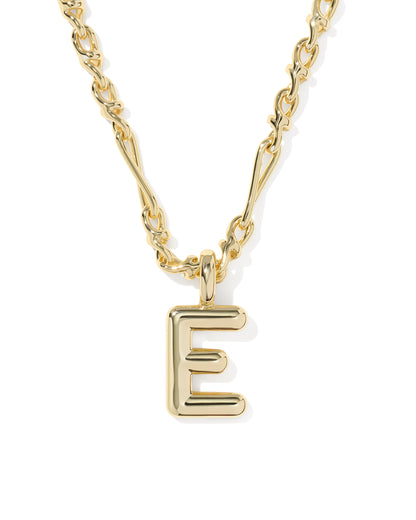 Kendra Scott Bubble Letter E Necklace