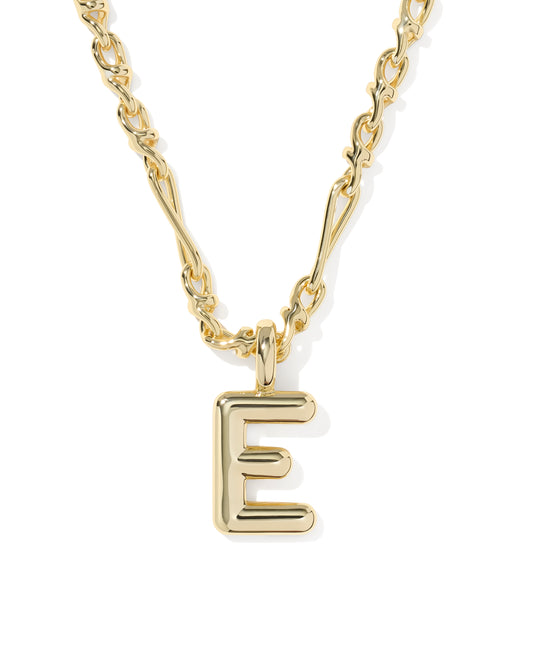 Kendra Scott Bubble Letter E Necklace