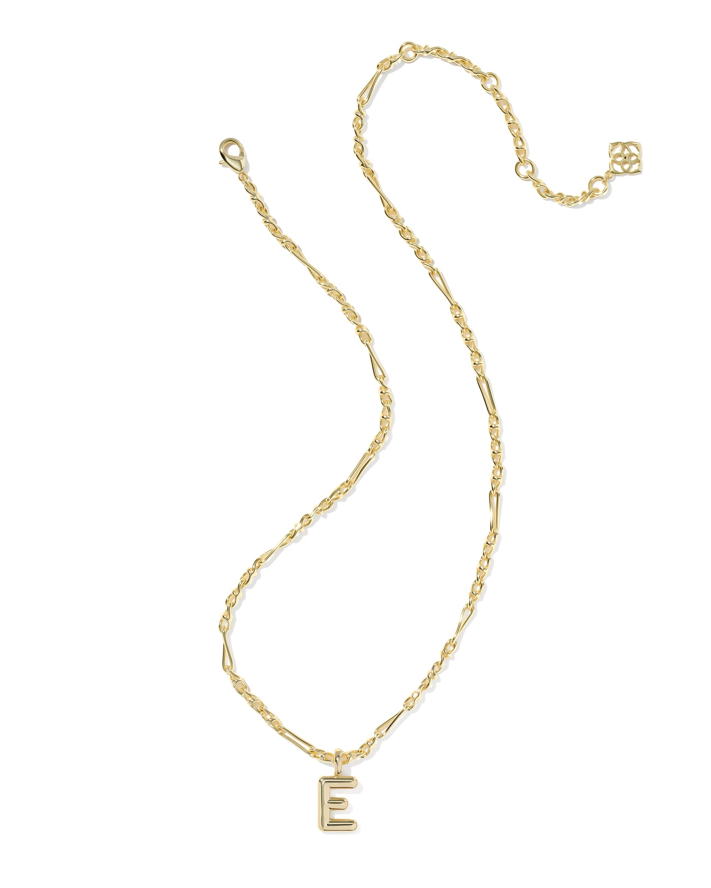Kendra Scott Bubble Letter E Necklace