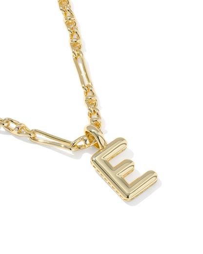 Kendra Scott Bubble Letter E Necklace