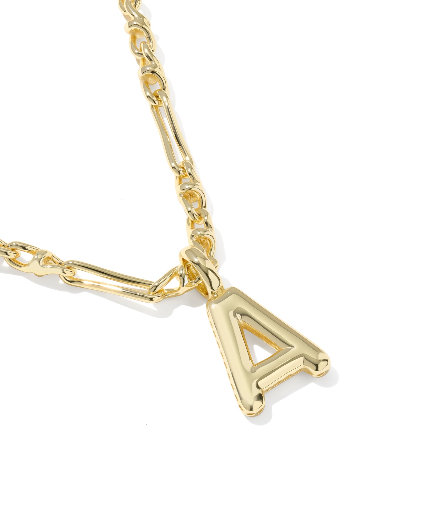 Kendra Scott Bubble Letter A Necklace