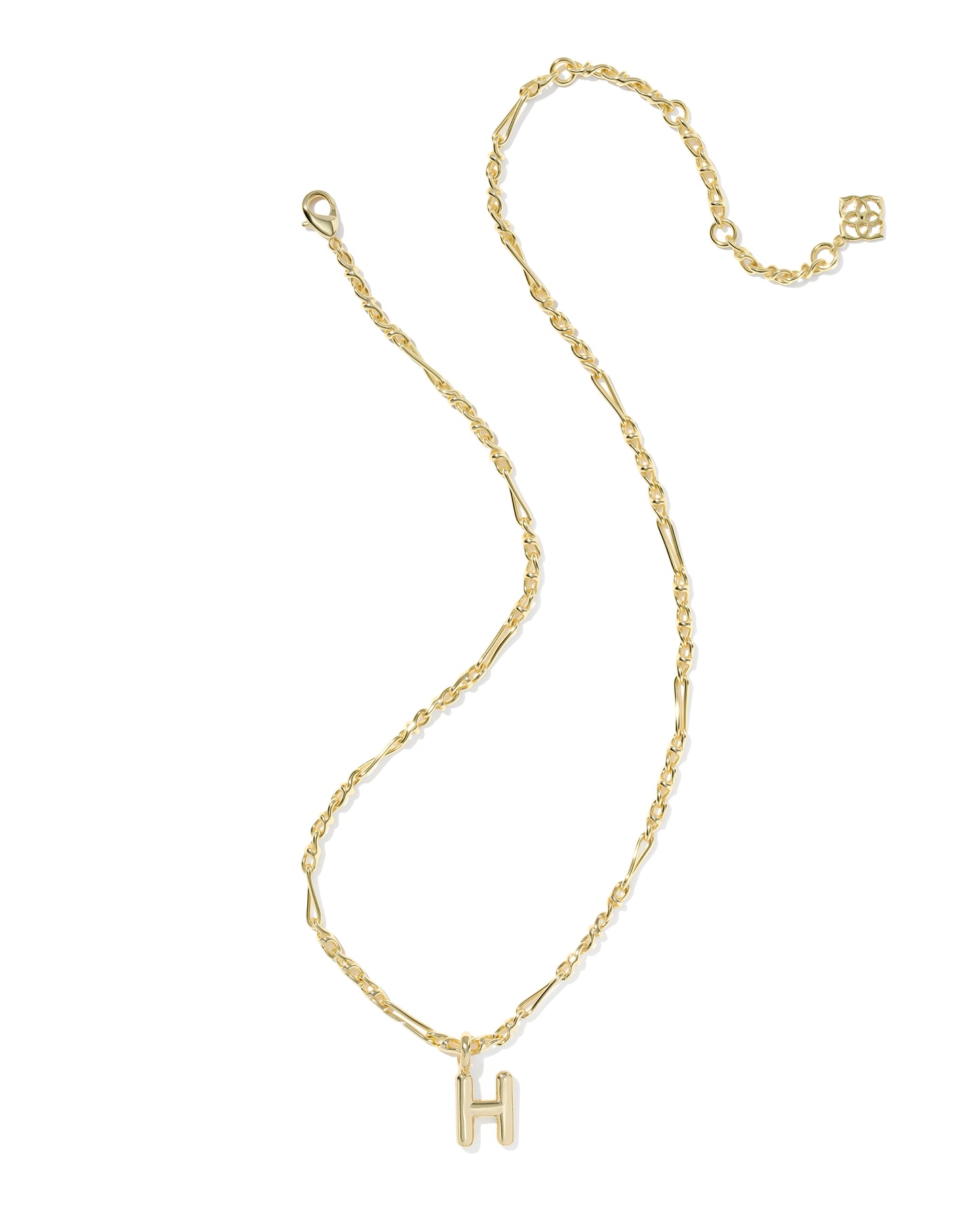 Kendra Scott Bubble Letter H Necklace