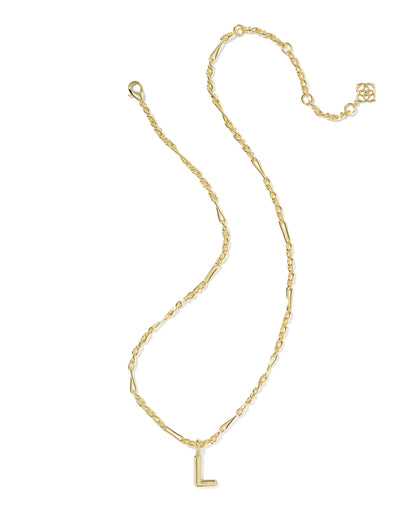 Kendra Scott Bubble Letter L Necklace