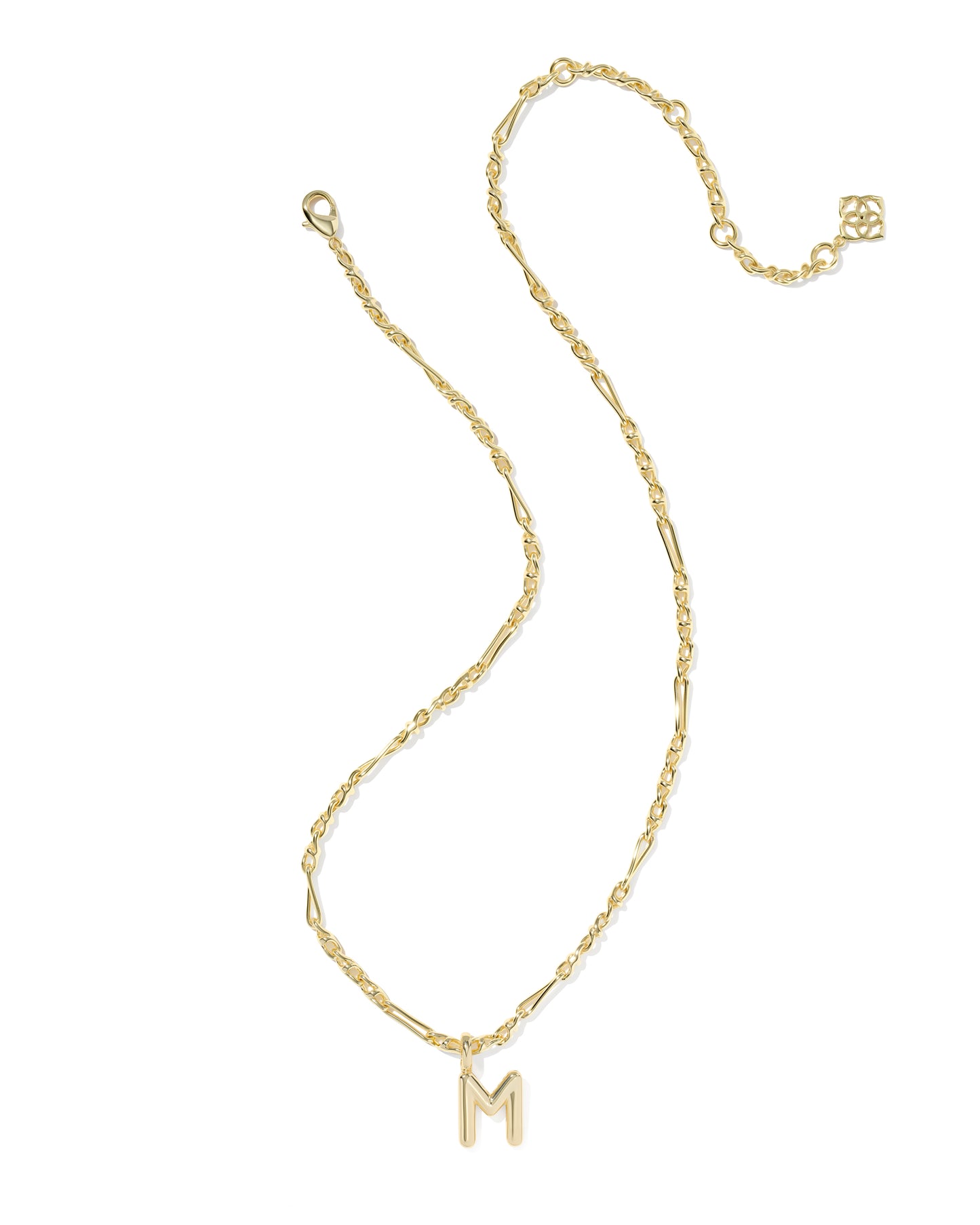 Kendra Scott Bubble Letter M Necklace