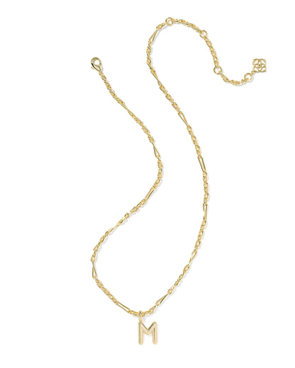 Kendra Scott Bubble Letter M Necklace