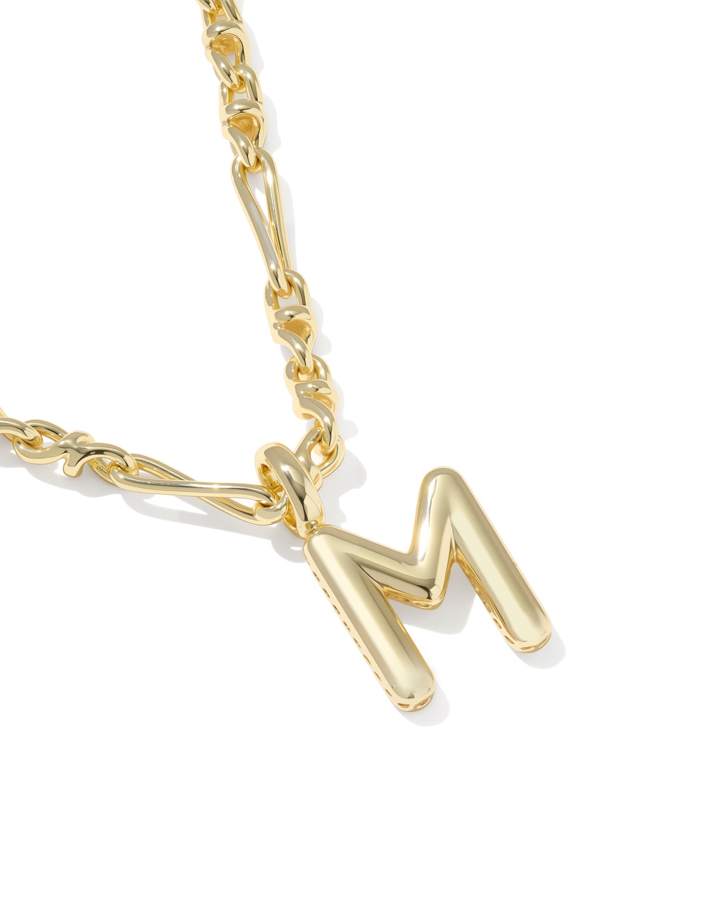 Kendra Scott Bubble Letter M Necklace