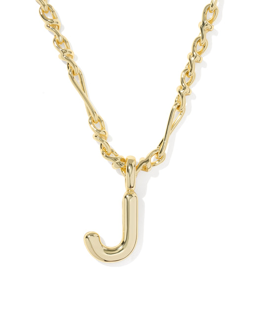 Kendra Scott Bubble Letter J Necklace
