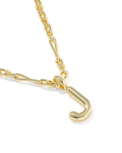 Kendra Scott Bubble Letter J Necklace