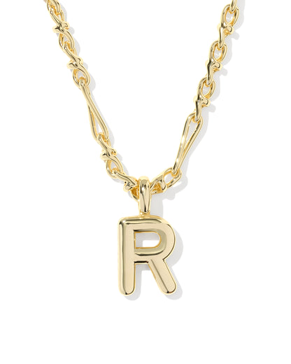 Kendra Scott Bubble Letter R Necklace