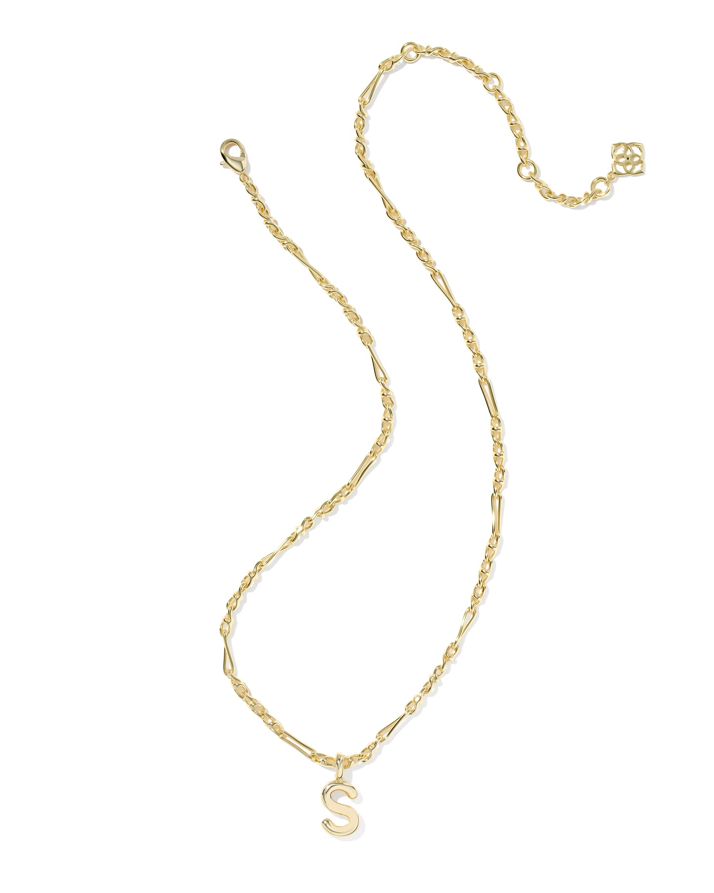 Kendra Scott Bubble Letter S Necklace