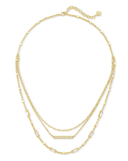 Kendra Scott Addison Multi Strand Necklace in Gold