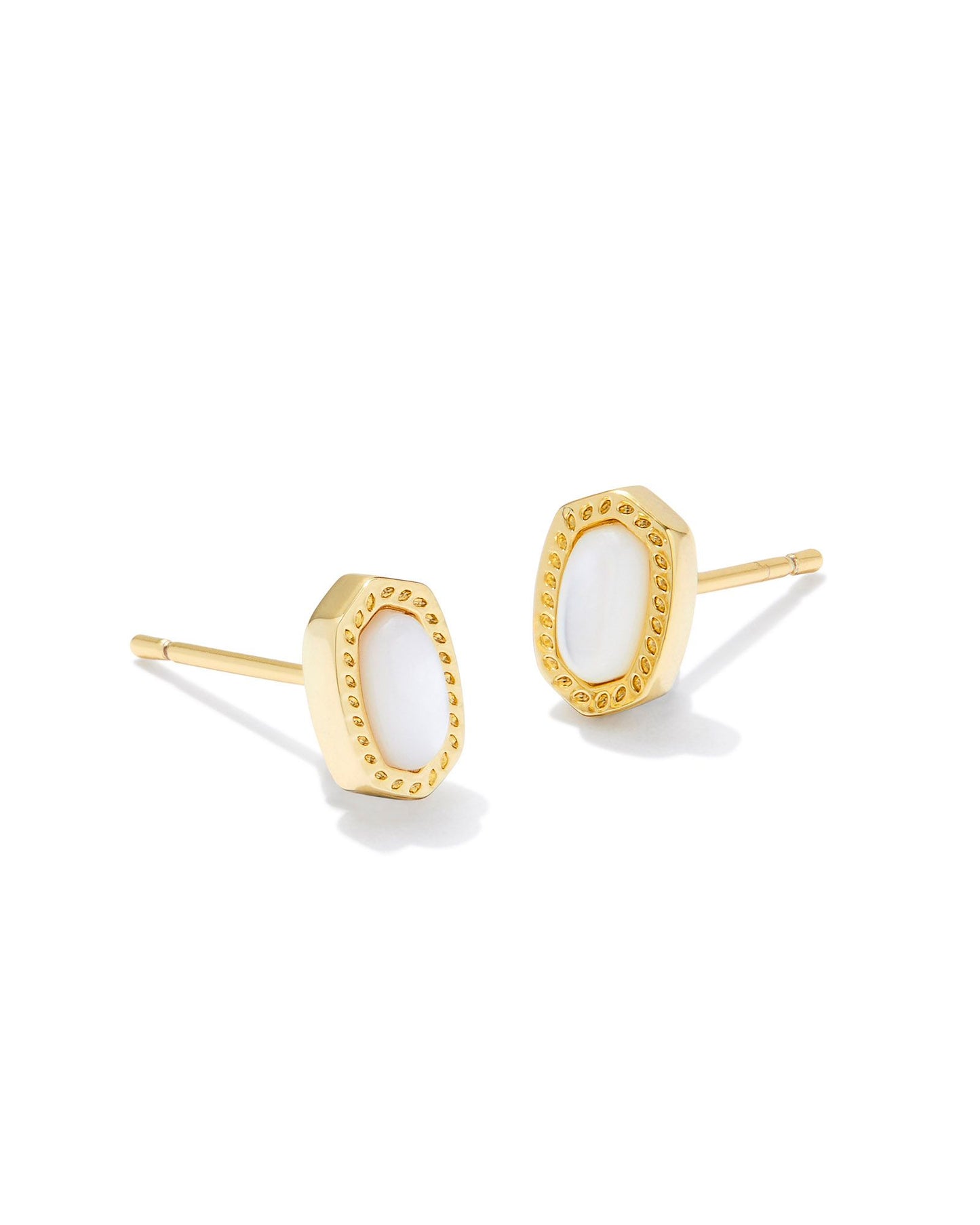Kendra Scott Mini Ellie Stud Earrings in Ivory MOP