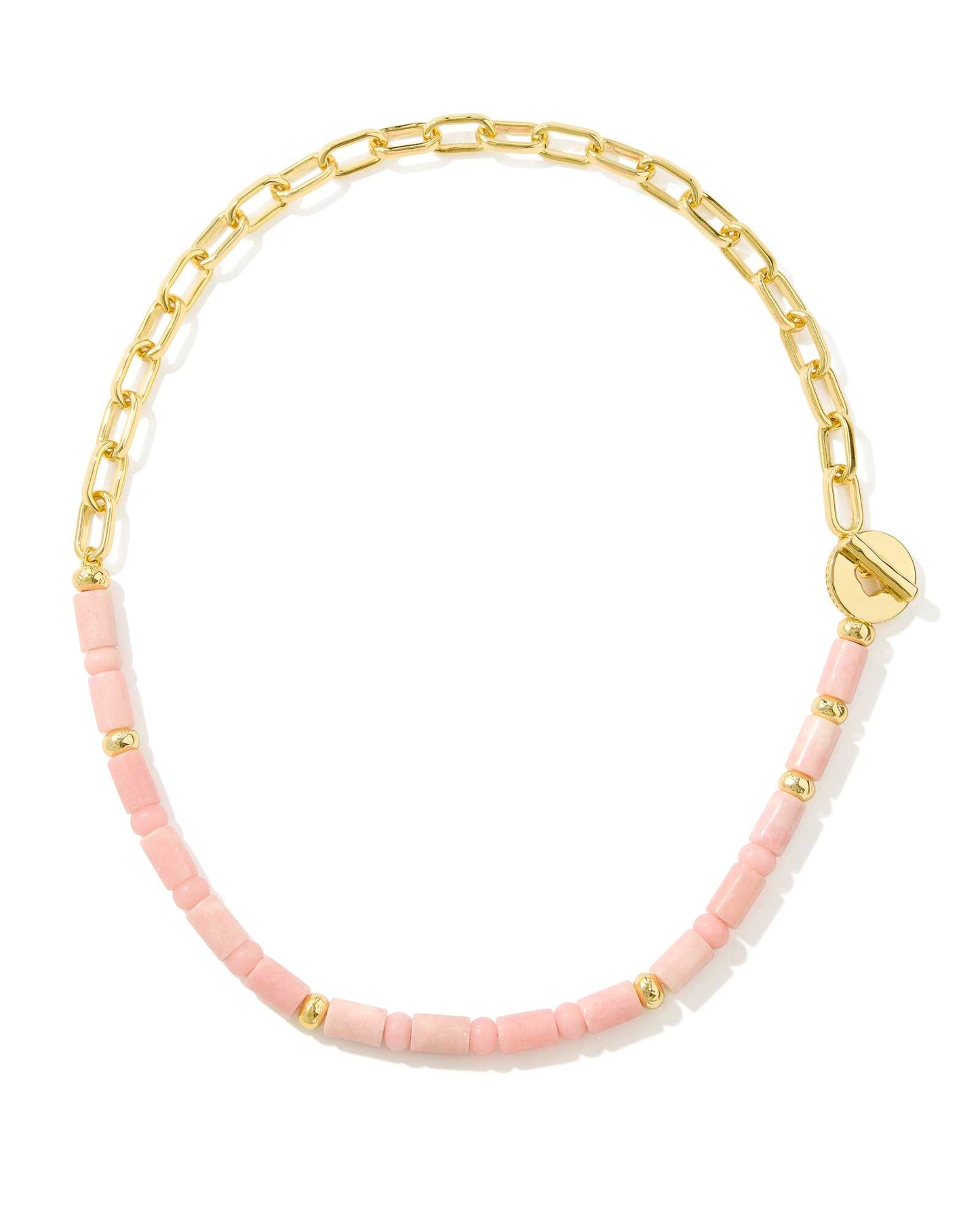 Kendra Scott Lindsey Half Beaded Chain Necklace